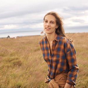 Madewell Arden Westward Plaid Flannel